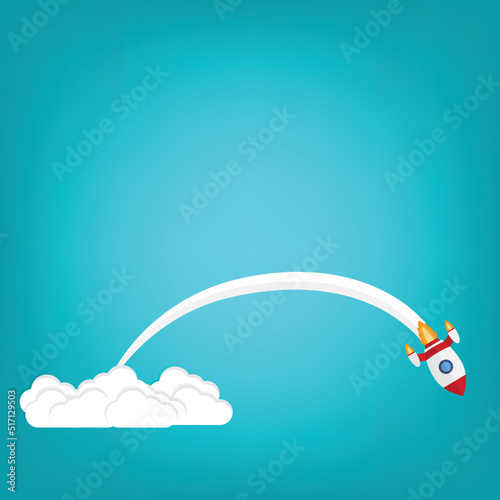 Fail  launch. Fail start up business, new business risk or unexpected entrepreneur bankruptcy concept.