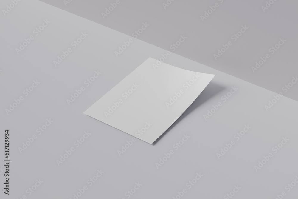 A4 Flyer Blank Mockup A4 Flyer Blank Mockup