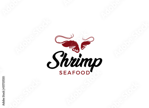 Seafood restaurant logo design template. Seafood restaurant label. 