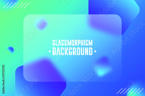  Realistic glassmorphism trendy background