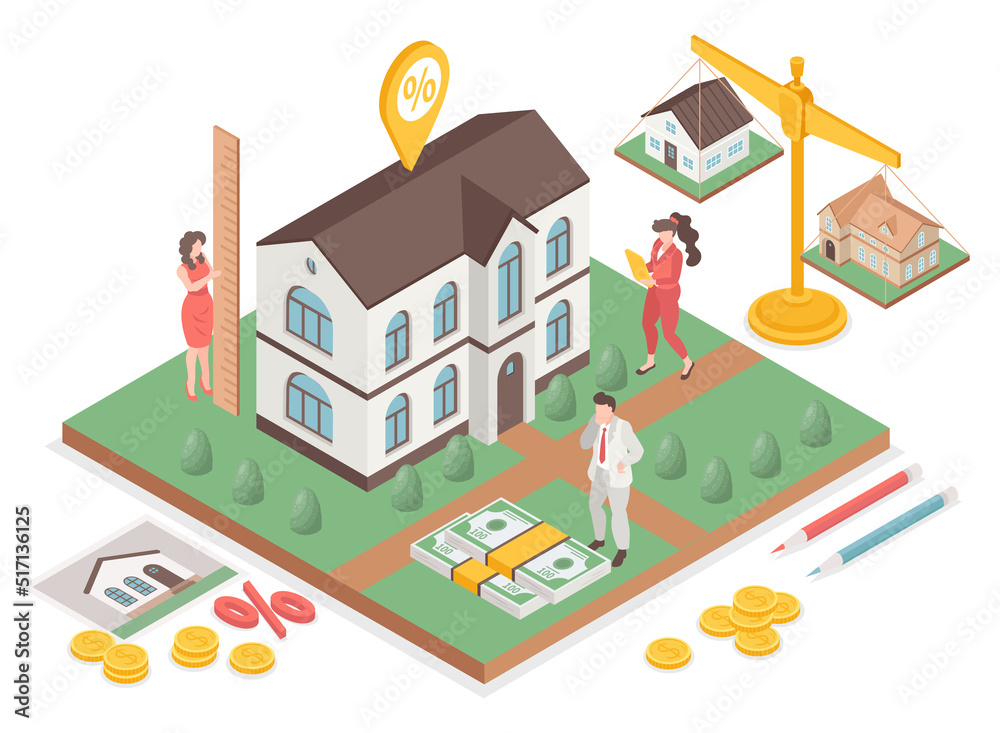 Real Estate Appraisal Illustration