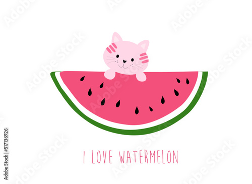 I love watermelon