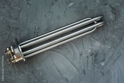 Obraz na plátne High temperature stainless steel tubular immersion electric water heating coil