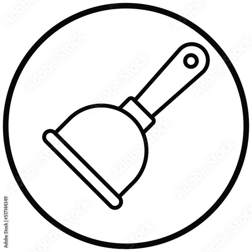 Cup Plunger Icon Style