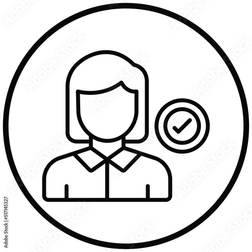 Candidate Female Icon Style