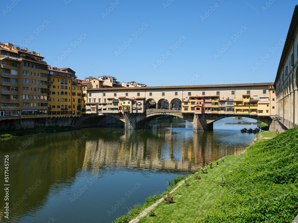 Florence, Ponte Vecchio. Tuscany, Italy.