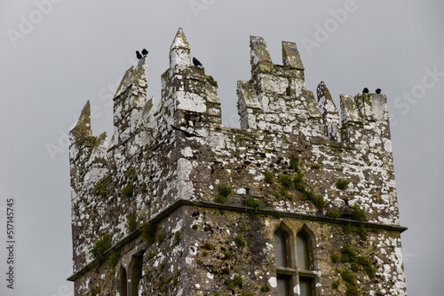 Kylmore Abbey school and garden in Ireland