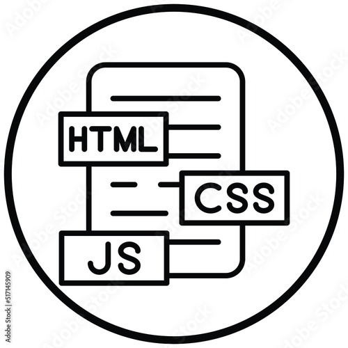 Html Js Css Icon Style