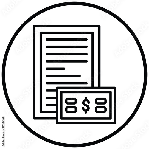 Documentation Fee Icon Style