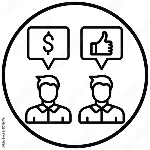 Haggling Icon Style