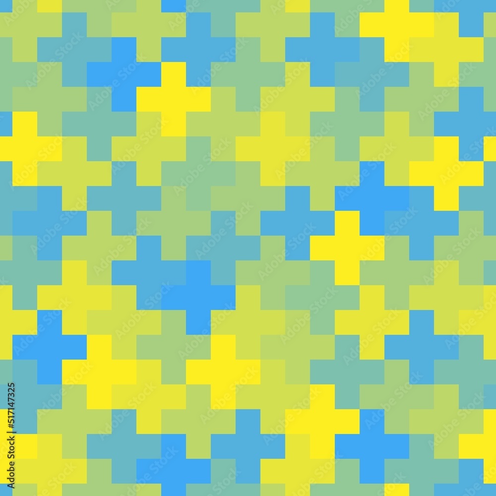 Seamless abstract geometric pattern with cross shapes. Modern stylish texture Seamless abstract geometric pattern with cross shapes. Modern stylish texture