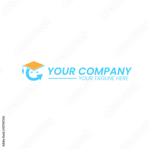 Free Download logo for company,education logo icon design, vector illustration - GFXLoad