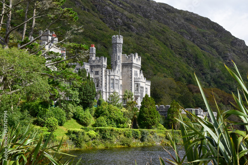 Kylmore Abbey school and garden in Ireland
