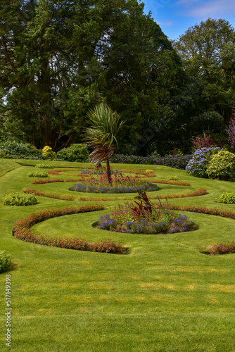 Kylmore Abbey school and garden in Ireland