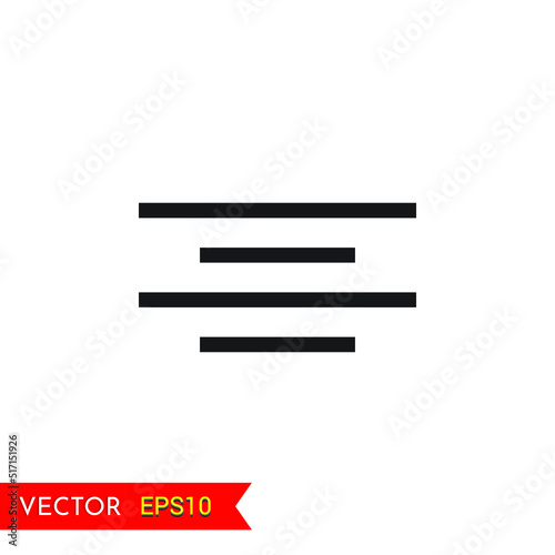 Center Alignment transparent background icon animation