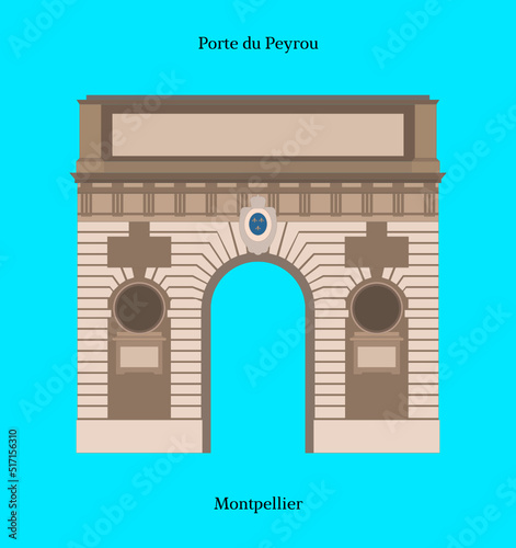 Porte du Peyrou, Montpellier