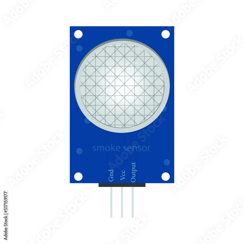 smoke sensor or gas leakage detector sensor