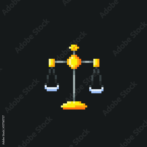 scale tool in pixel art style