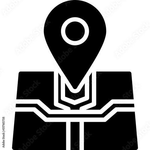 Location Map Icon
