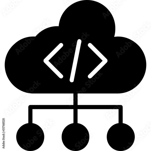 Cloud Coding Icon
