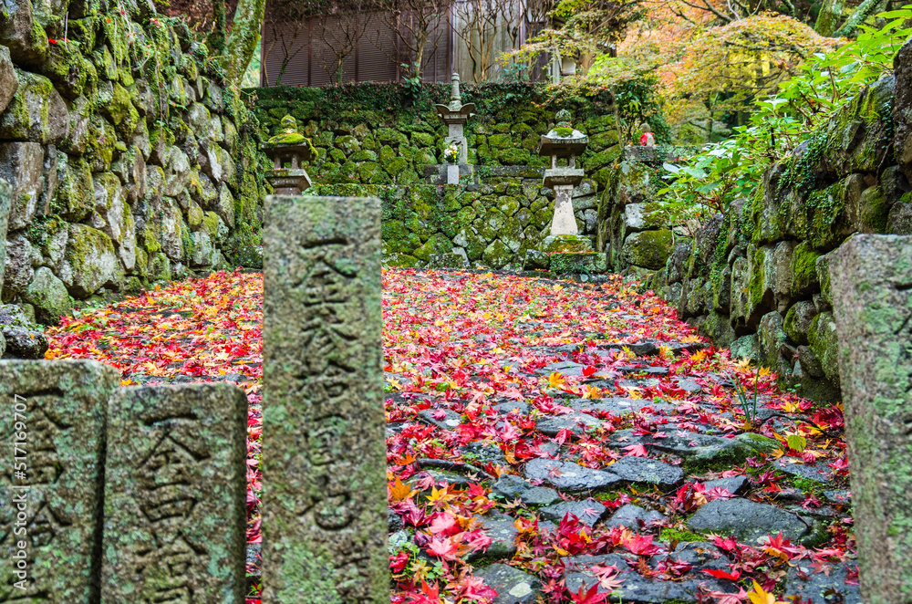 大威徳寺(大阪府岸和田市)の紅葉