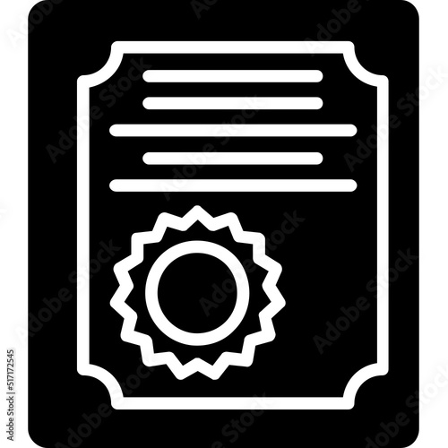 Certificate Icon