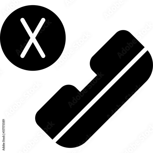 Rejected Call Blocked Icon