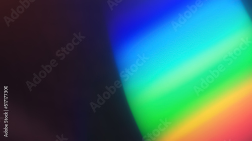 Vintage Color Holographic Abstract Multicolored Backgound Photo Overlay, Screen Mode for Vintage Retro Looking, Rainbow Light Leaks Prism Colors, Trend Design Creative Defocused Effect, Blurred Glow 