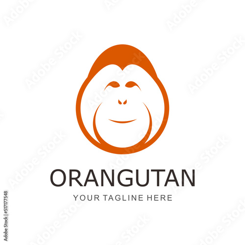 orangutan head logo