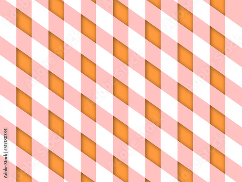 Squares pattern graphic resource orange