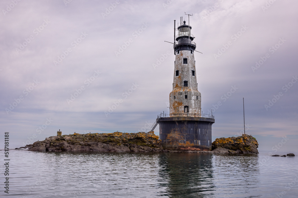 Rock of Ages Lighthouse - An offshore lighthouse on Lake Superior.