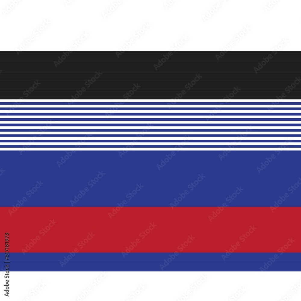 Fototapeta premium Red Double Striped seamless pattern design