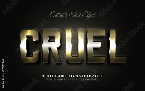 cruel text effect