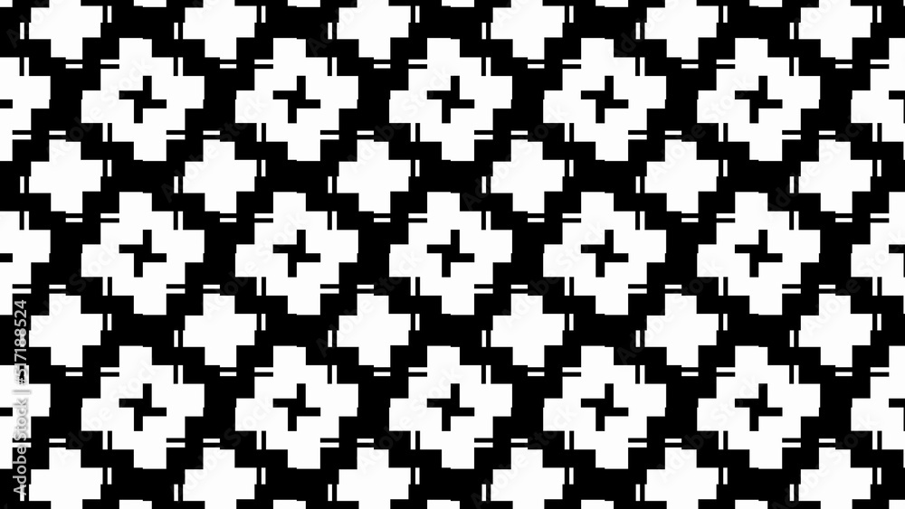 Monochrome Repeat Pattern.black and white grunge background.Abstract pattern.background in 4k format 3840 х 2160.
Monochrome Repeat Pattern.black and white grunge background.Abstract pattern.background in 4k format 3840 х 2160.