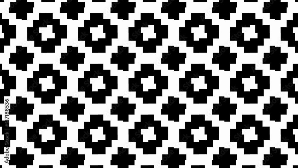 Monochrome Repeat Pattern.black and white grunge background.Abstract pattern.background in 4k format 3840 х 2160.
Monochrome Repeat Pattern.black and white grunge background.Abstract pattern.background in 4k format 3840 х 2160.