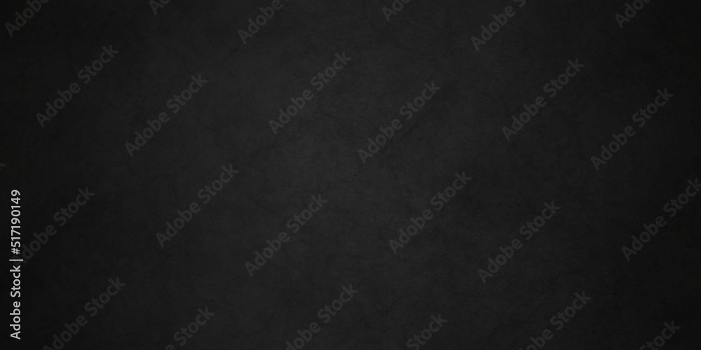 Dark Black stone concrete texture background anthracite panorama. Panorama grunge dark grey black slate background or texture, vector black concrete backdrop texture. stone wall background.