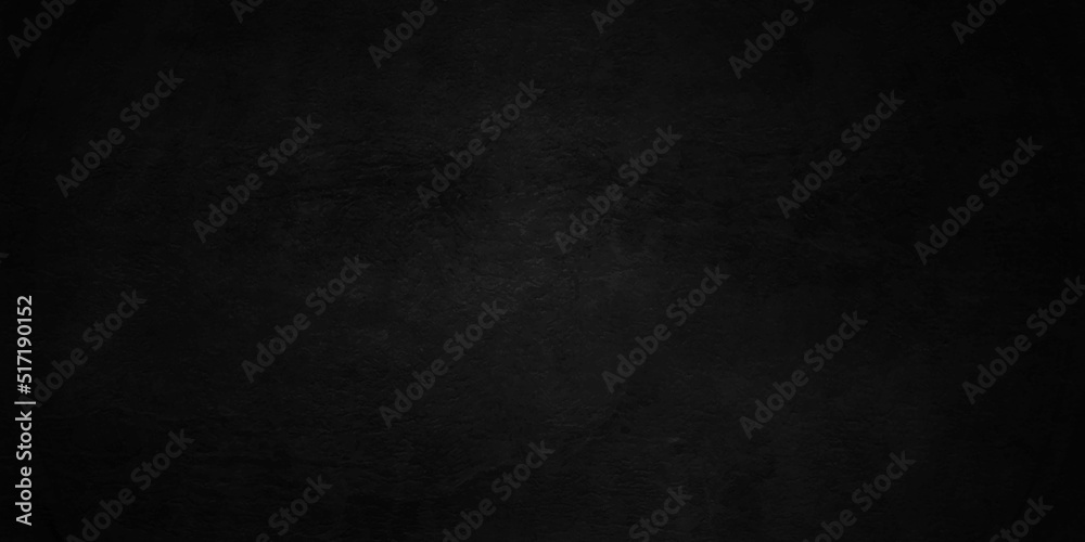Dark Black stone concrete texture background anthracite panorama. Panorama dark grey black slate background or texture, vector black concrete backdrop texture. stone wall background.