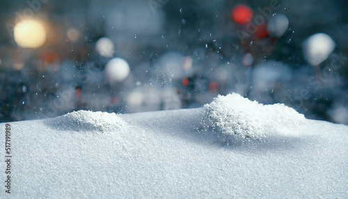 Winter snow background. Shi...