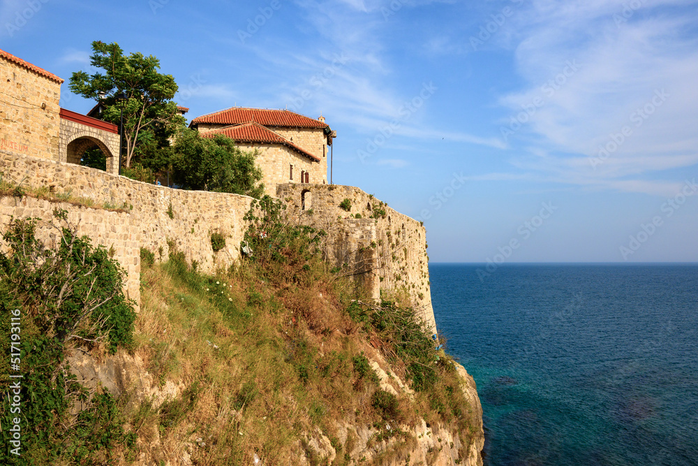 Architecture of Ulcinj Old Town in Montenegro. Europe Architecture of Ulcinj Old Town in Montenegro. Europe