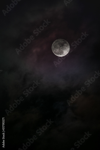 full moon in the night