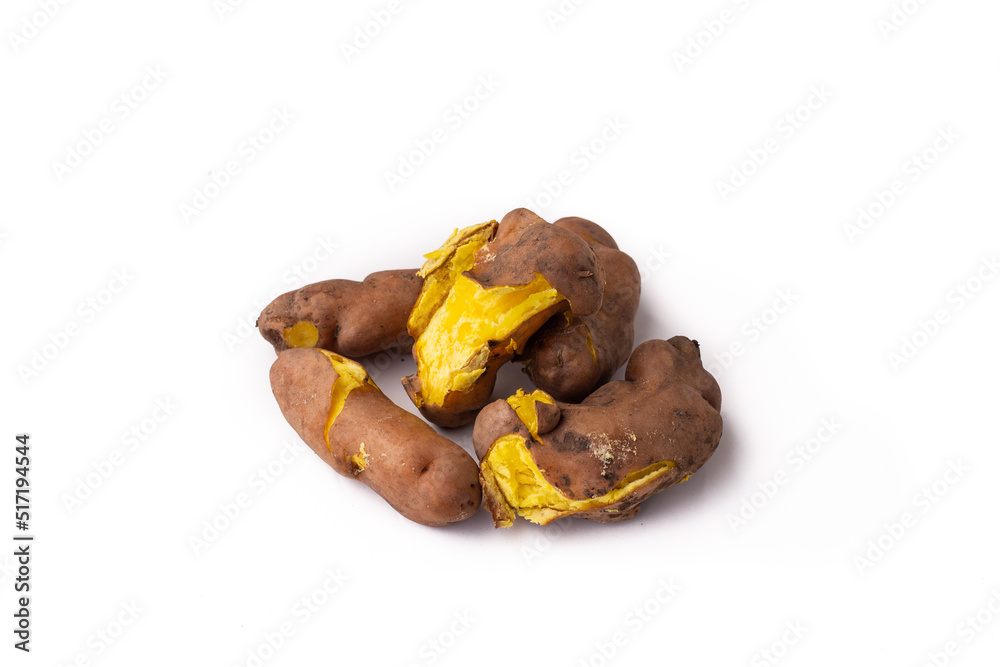 Papa peruana hervida (sancochada). Concepto de Alimentos saludables ...