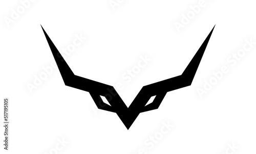 black antler deer logo