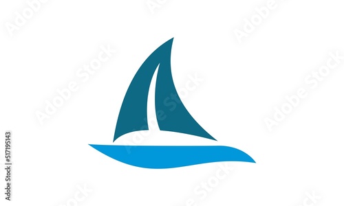 icon ship vector logo