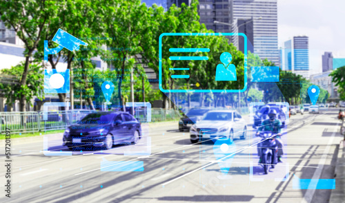 Using camera technology to monitor people and vehicles in public places