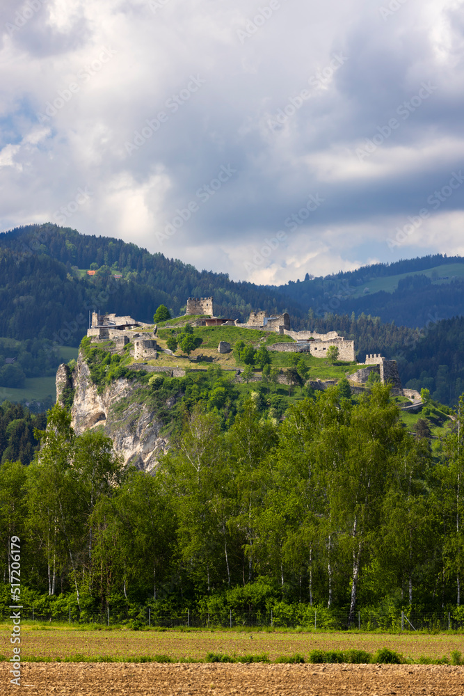 Griffen ruins in Carinthia, Austria