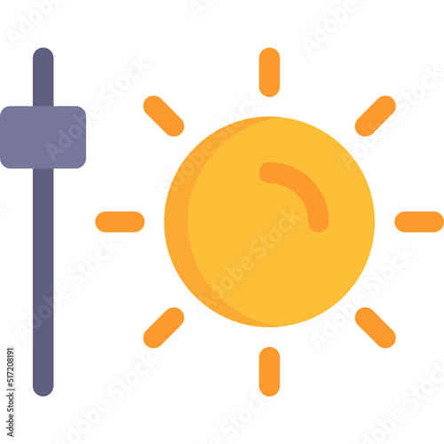 Camera Brightness Icon