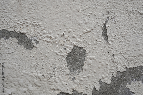 Old wall with cement surface crack. Wall color paint surface  crack. Old cement wall abstract background.