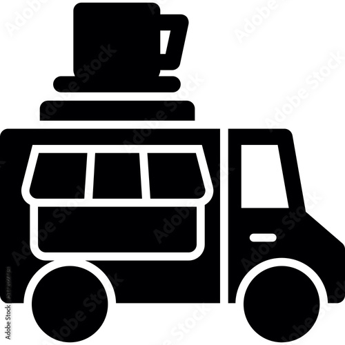 Coffee Truck Icon