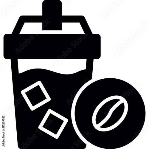 Cold Coffee Icon
