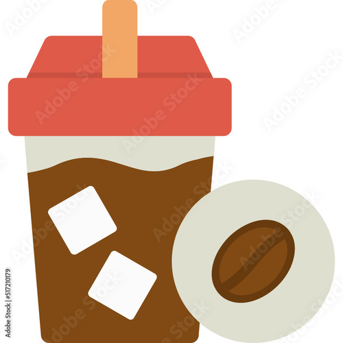 Cold Coffee Icon